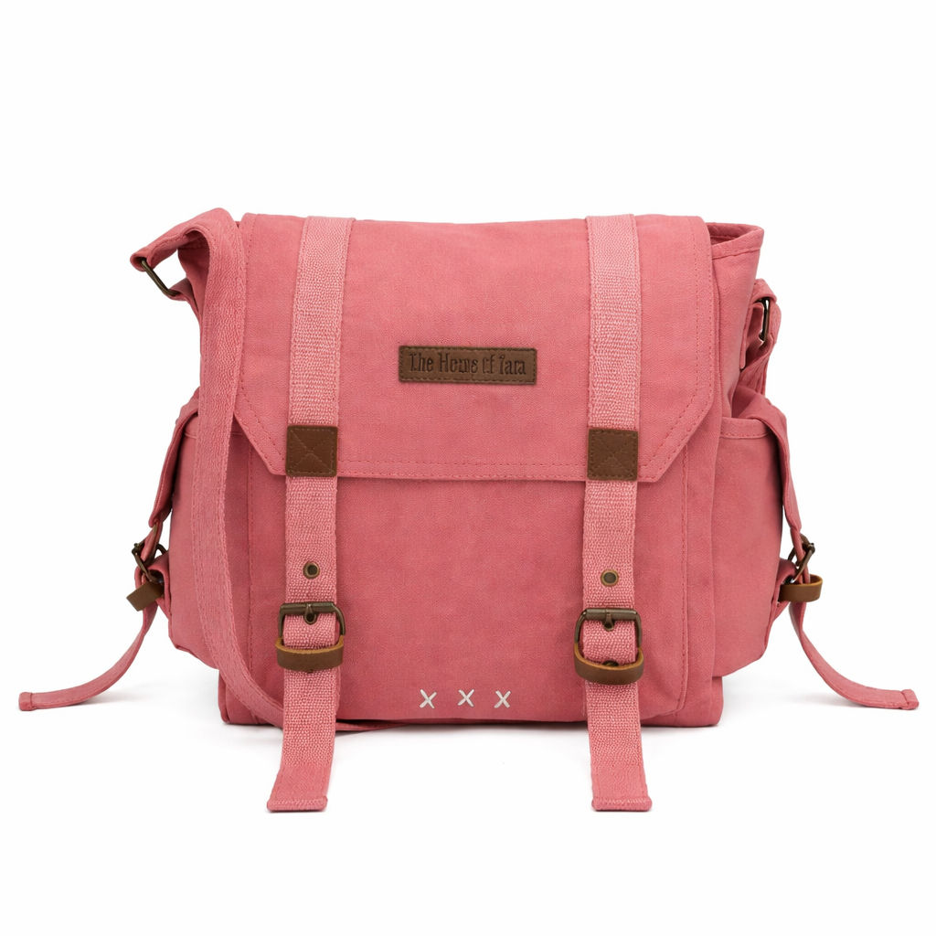 Pink Unisex Messenger Bag for Stylish Commuting 185